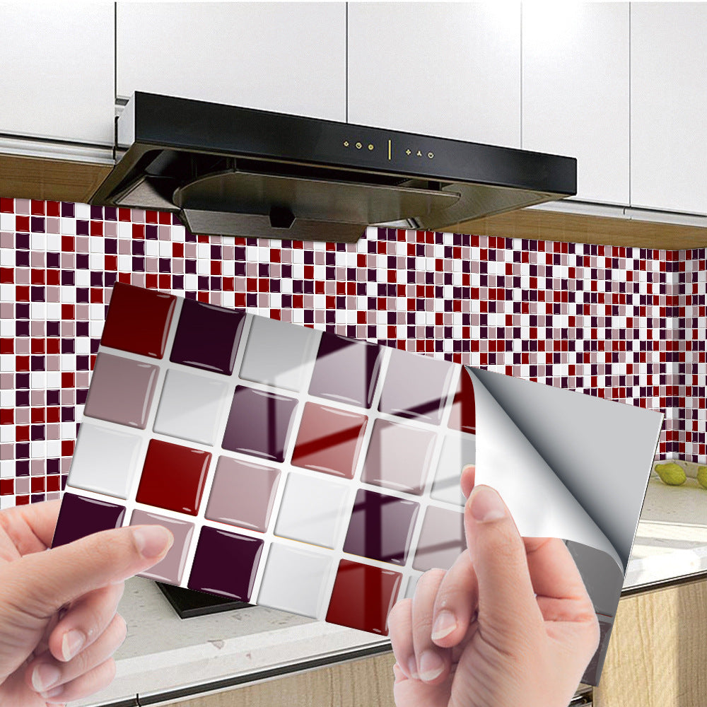Three-dimensional Tile Sticker Waterproof Self-adhesive Wall Stickers