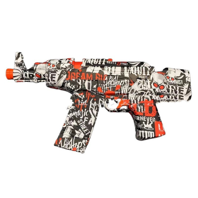 Graffiti Electric Repeater Water Gun – Colorful Summer Fun Toy