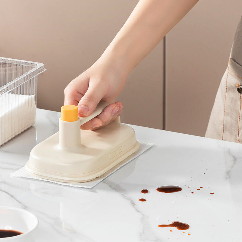 Kitchen Bathroom Toilet Cleaning Magic Brush – Glass, Wall, Bath, and Ceramic Slot Cleaning Gadget