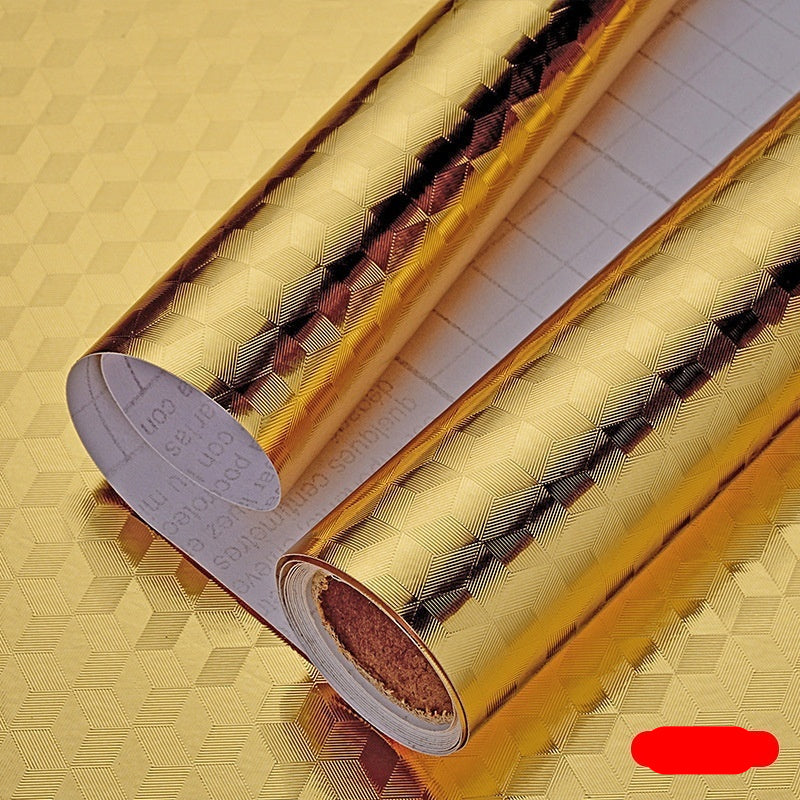 Kitchen Oil-Proof Fire-Proof High Temperature Resistant Aluminized Paper – Modern Wall Sticker
