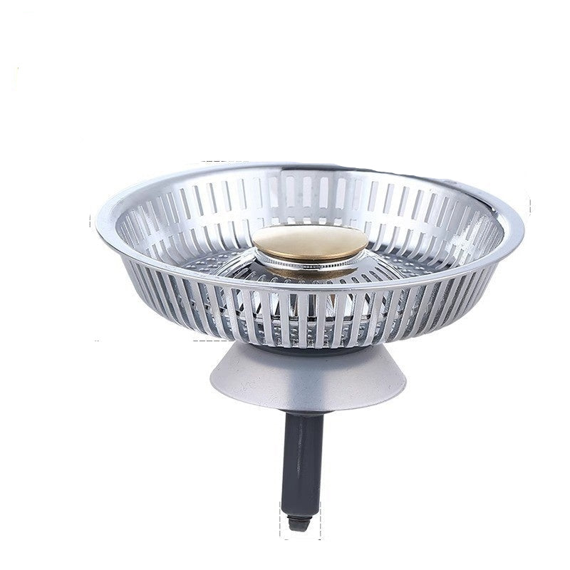 Metallic umbrella bounce core with dimensions on a white background