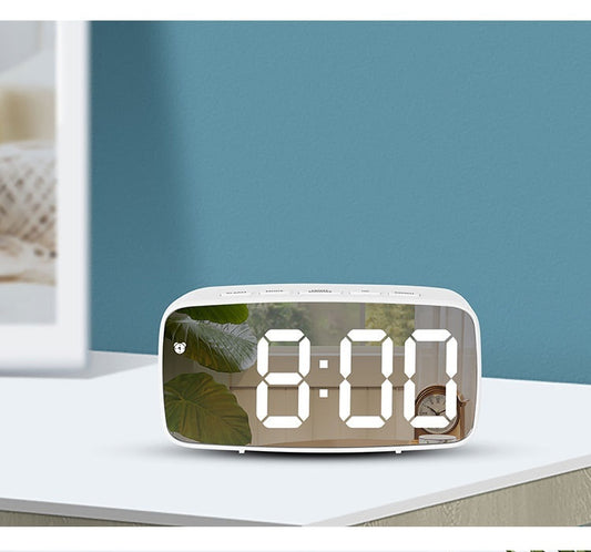 Creative Mirror Alarm Clock Multifunctional LED Clock