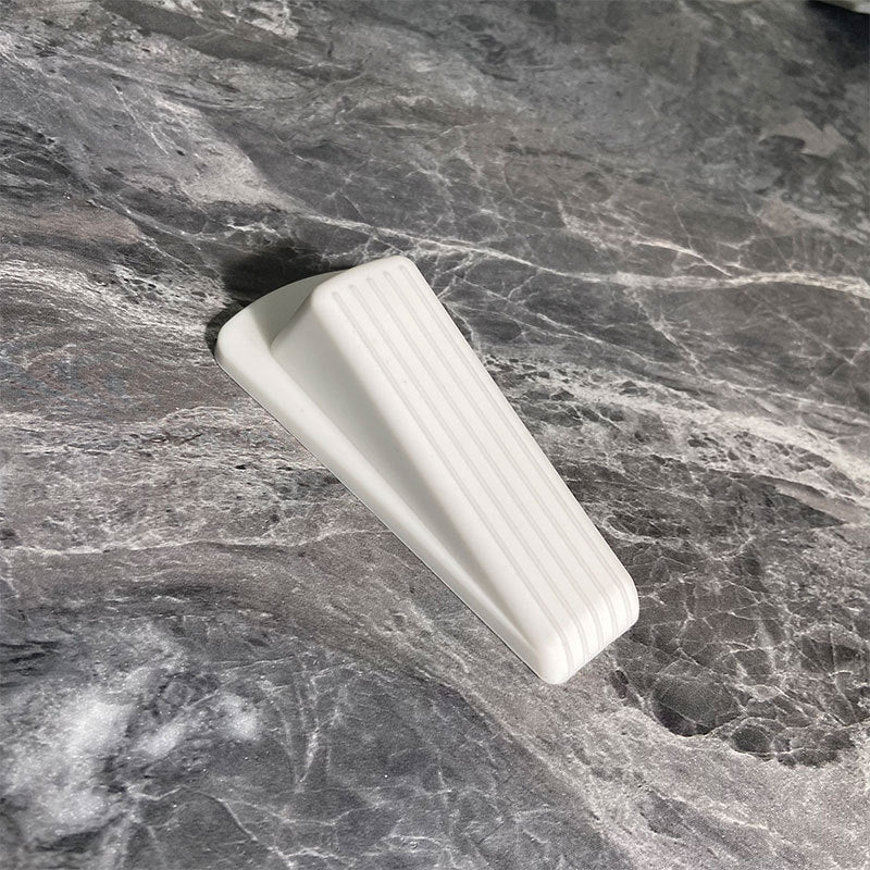 Plastic Solid Color Household Door Stopper – Light Luxury Style
