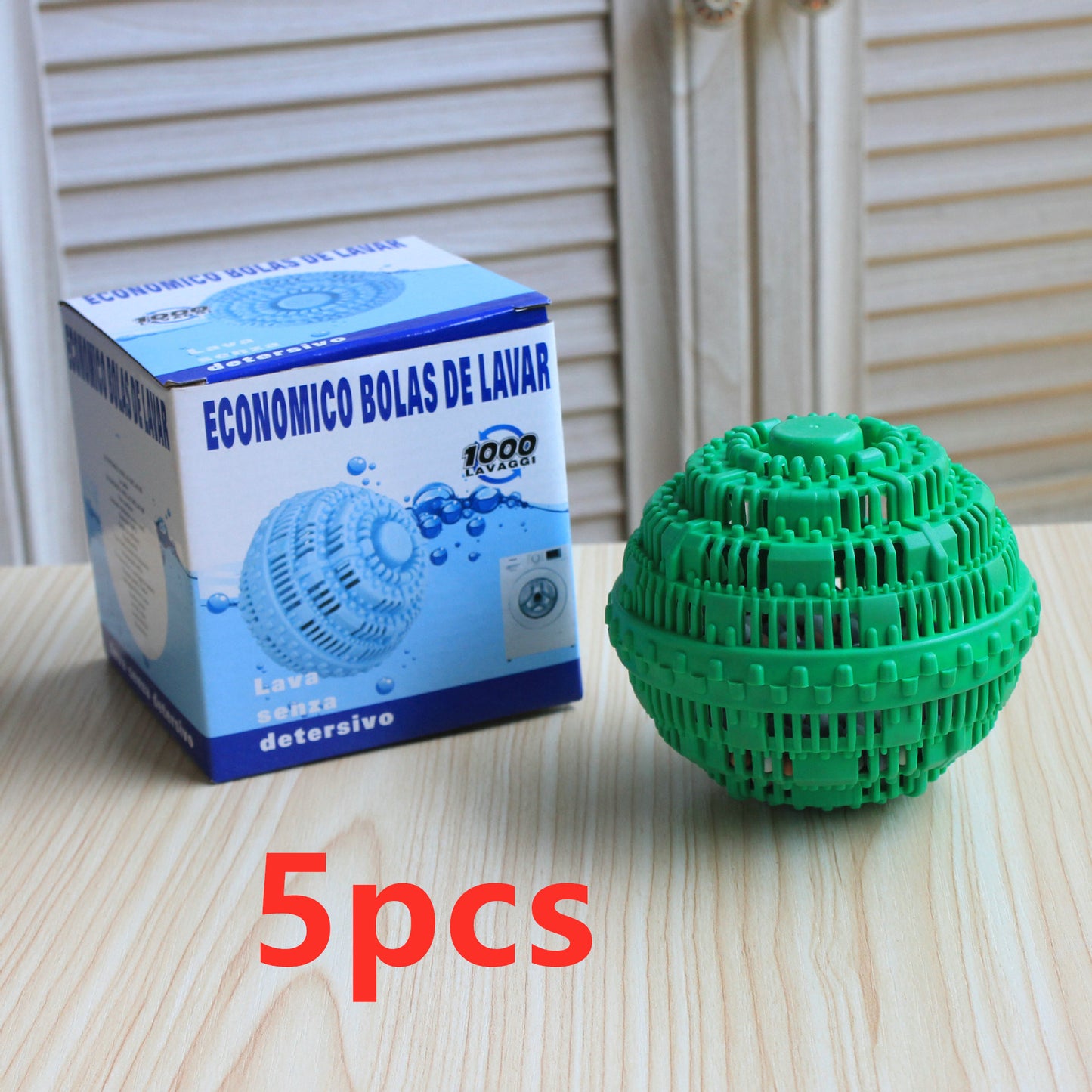 Reusable Eco Natural Magic Laundry Ball – No Detergent Wash Wizard