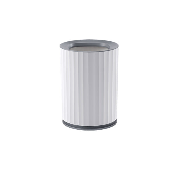9L trash can with dimensions on a white background