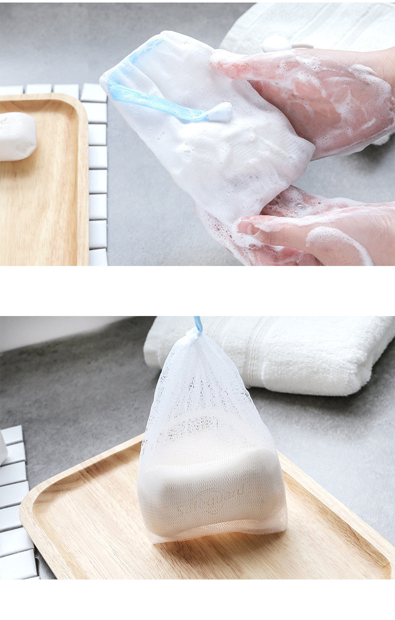Handmade soap foaming net