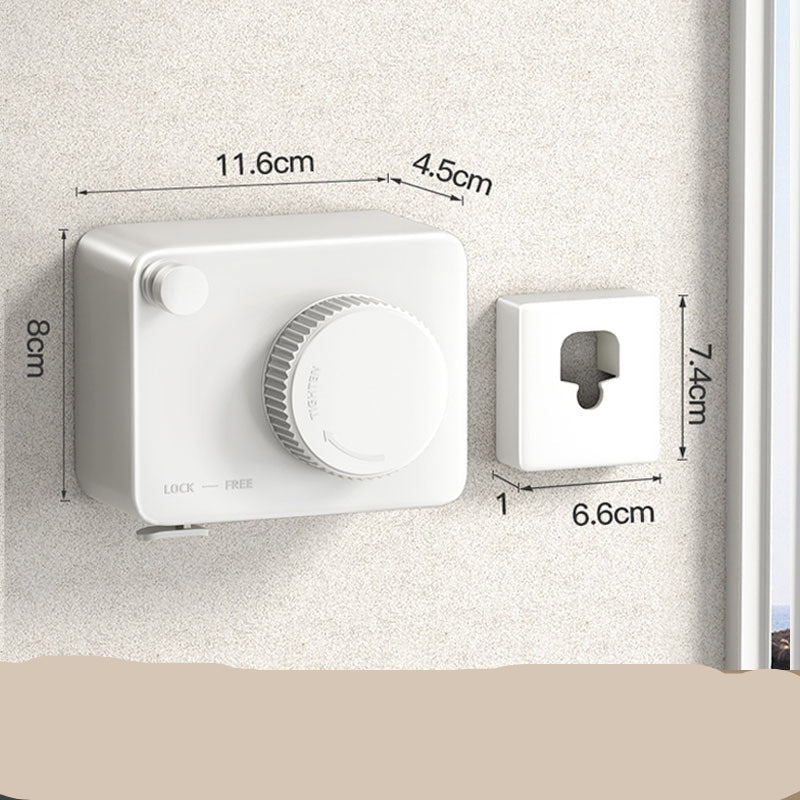 Wall Hanging Laundry Line Household Wire Telescopic Clothesline Rust-Proof Anti-Sagging Laundry Line For Indoor Outdoor Clothes Drying Rack