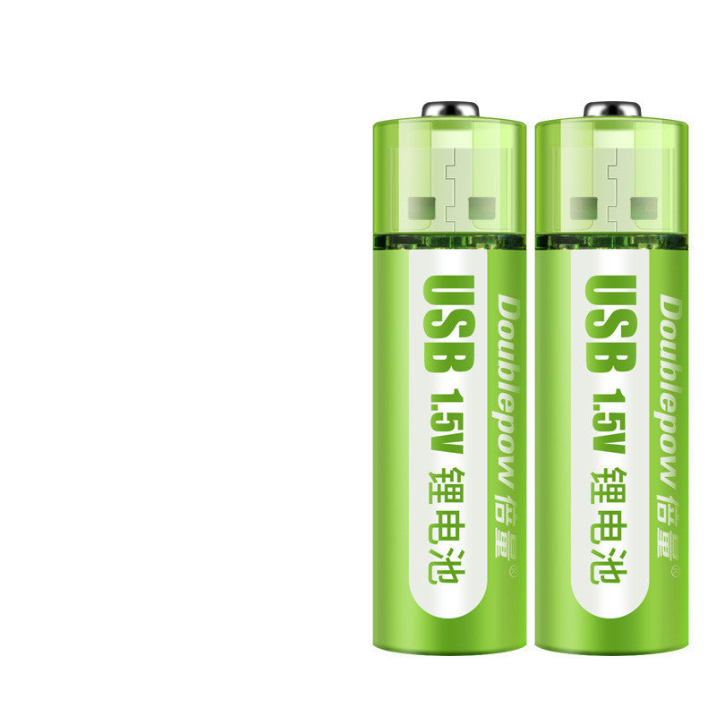 Ondaum USB Rechargeable Battery No. 5, No. 7 Lithium Battery, Large Capacity 1.5v Constant Voltage AA