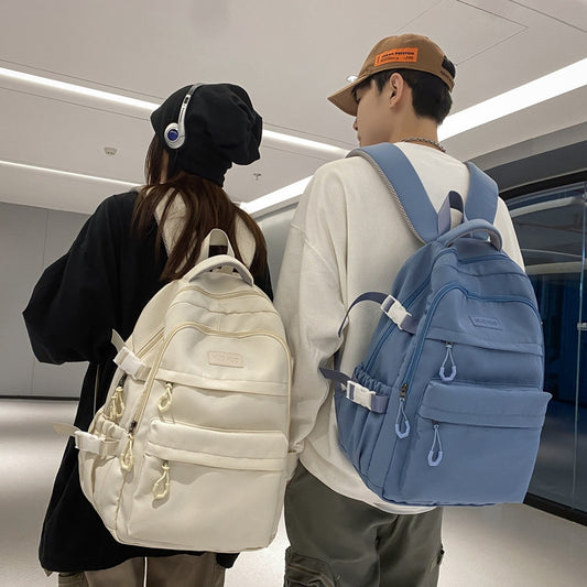 Simple Travel Large Capacity Backpack Japanese Style
