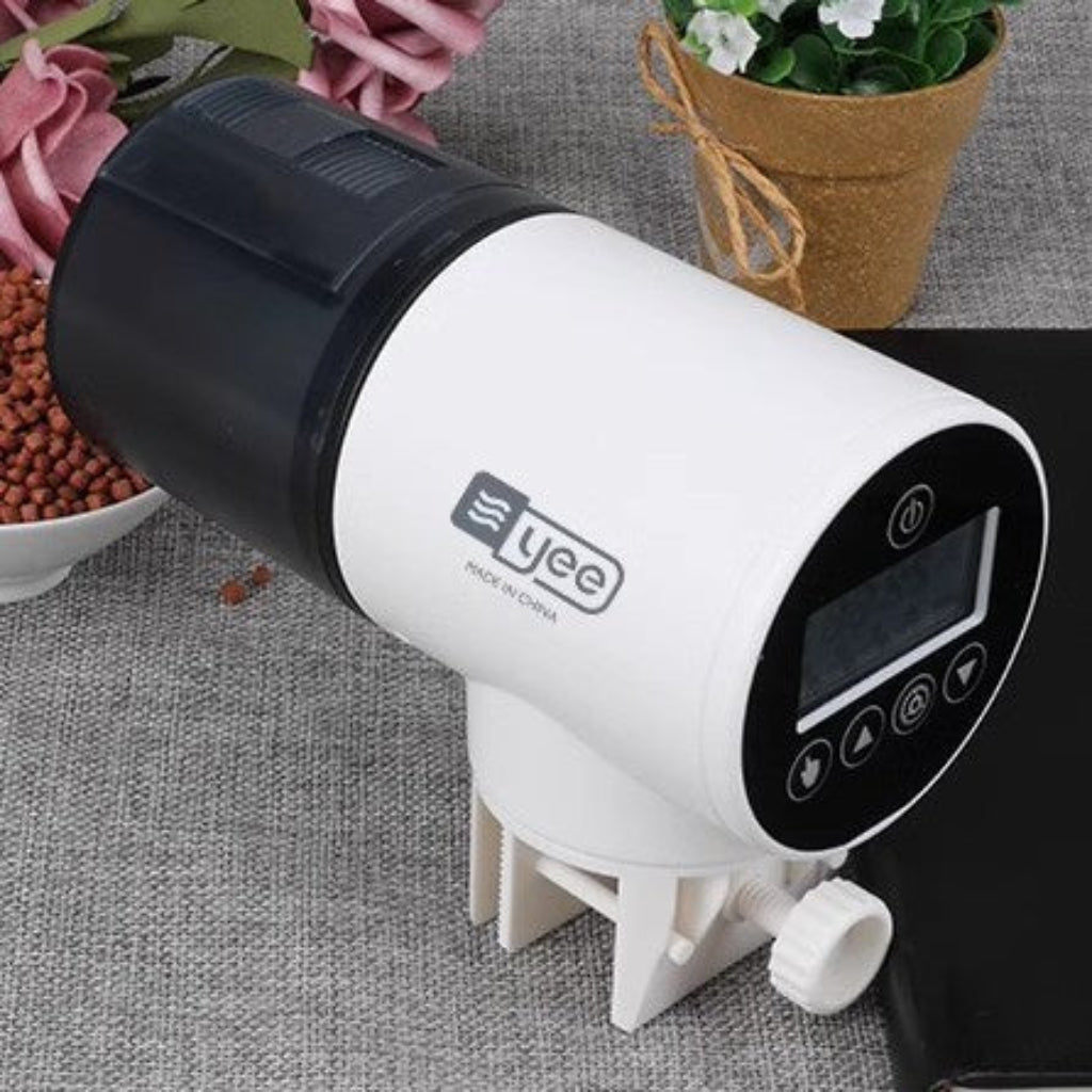 Feeder Fish Tank Intelligent Timing – Automatic Aquarium Feeder with Digital Display