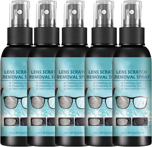 Portable Glasses Lens Cleaning Spray with Microfiber Cloth – 100ml