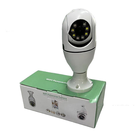 E27 Bulb Camera – 360° WiFi Remote Home Monitoring Full Color