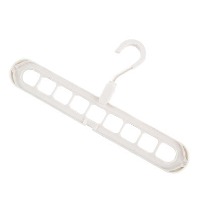 9-Hole Multi-Function Folding Clothes Hanger – Space-Saving Organizer