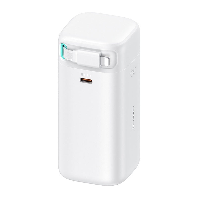 Multifunctional Dual-port Fast Charge Lightning Magnetic Holder Line Mobile Power Supply