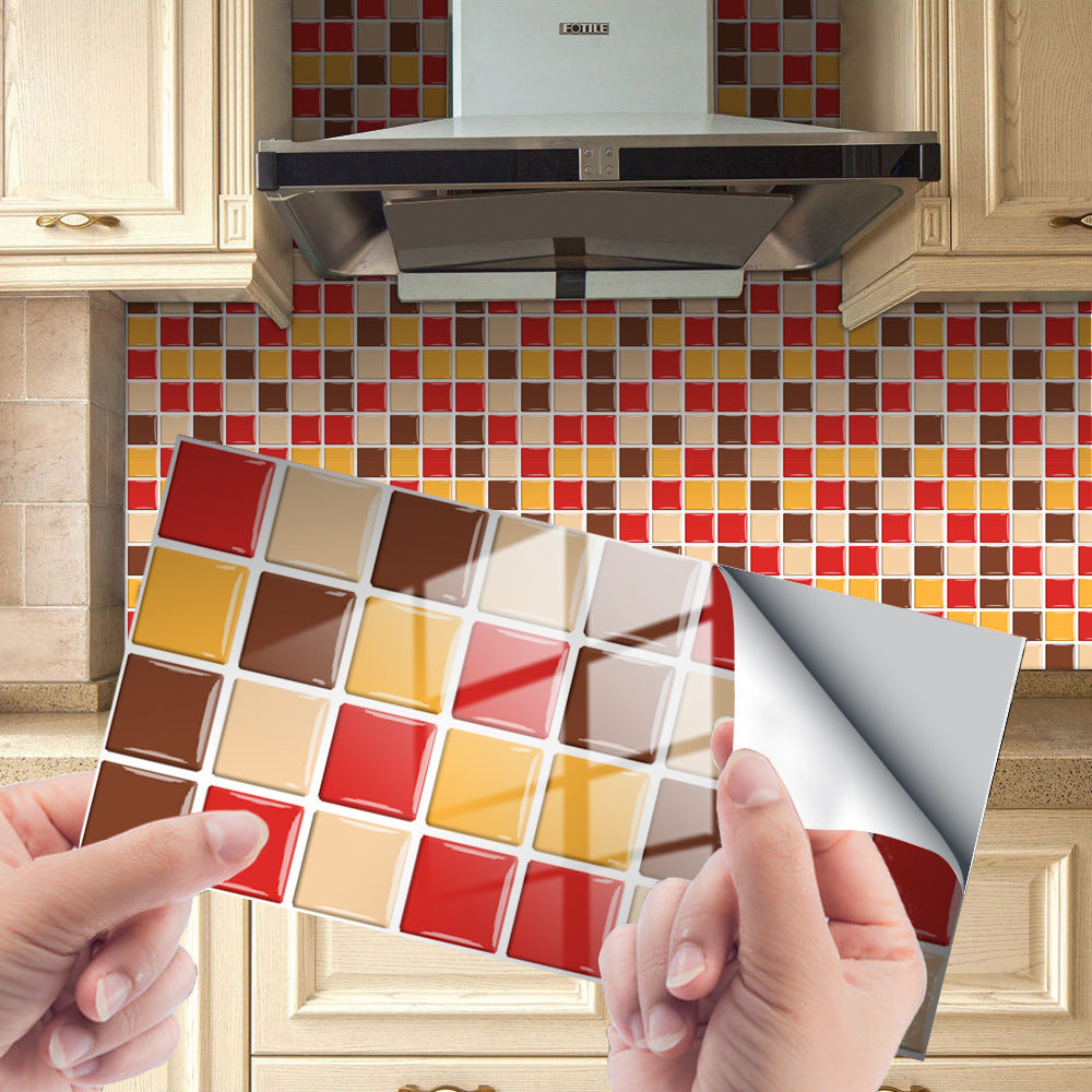 Three-dimensional Tile Sticker Waterproof Self-adhesive Wall Stickers