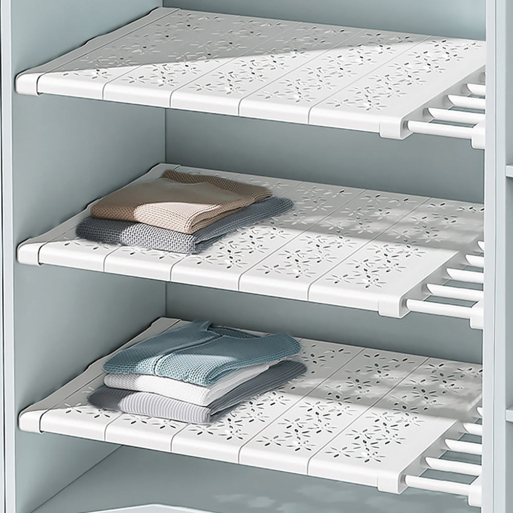 Adjustable Telescopic Wardrobe Divider Shelf