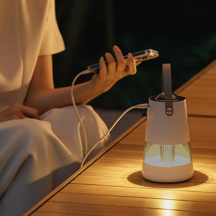 Projection Mosquito Repellent Night Light – Dual Purpose Portable Outdoor Mosquito Killer Lamp
