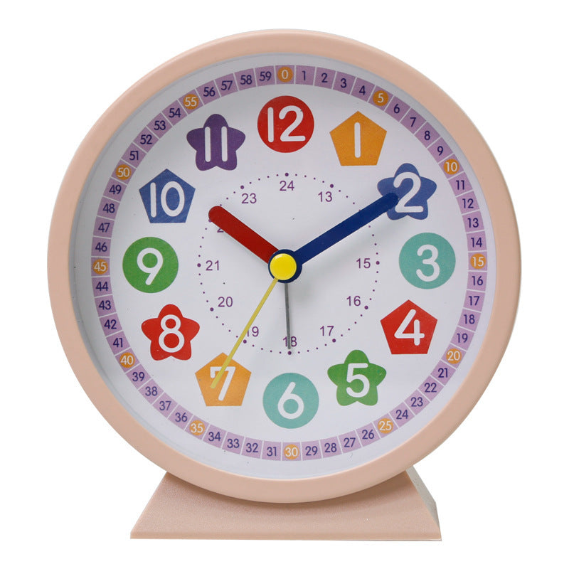 Modern Minimalist Metal Little Alarm Clock Creative
