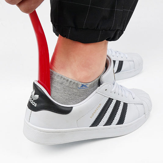 Long Handle Plastic Shoe Horn - Red