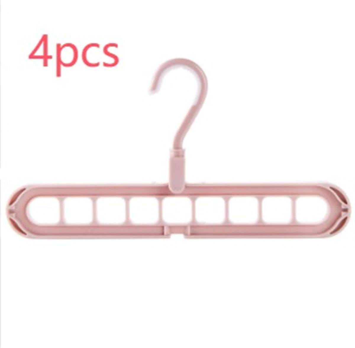 9-Hole Multi-Function Folding Clothes Hanger – Space-Saving Organizer