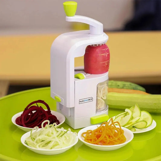 Vegetable Grater Potato Spiral Slicer – Multifunctional Whirlwind Fruit & Vegetable Spiral Machine Noodle Maker