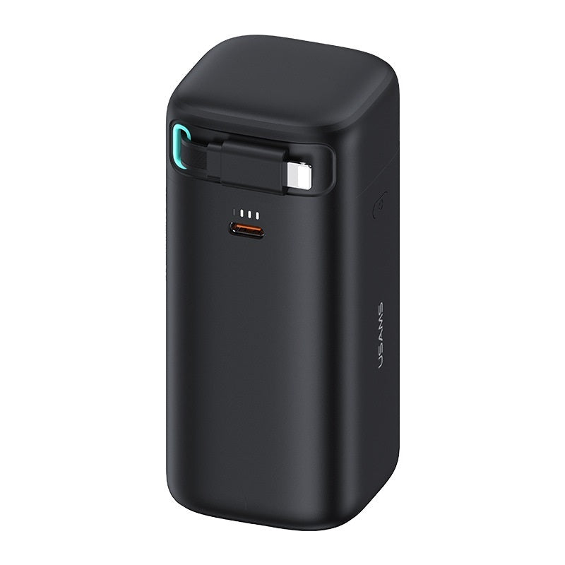 Multifunctional Dual-port Fast Charge Lightning Magnetic Holder Line Mobile Power Supply