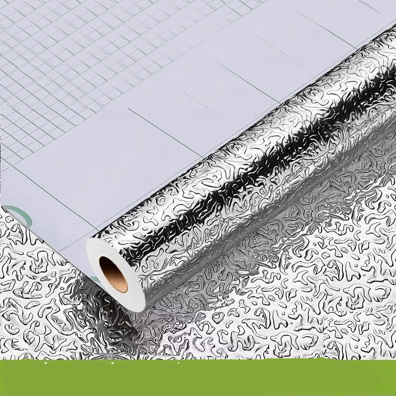Kitchen Oil-Proof Fire-Proof High Temperature Resistant Aluminized Paper – Modern Wall Sticker