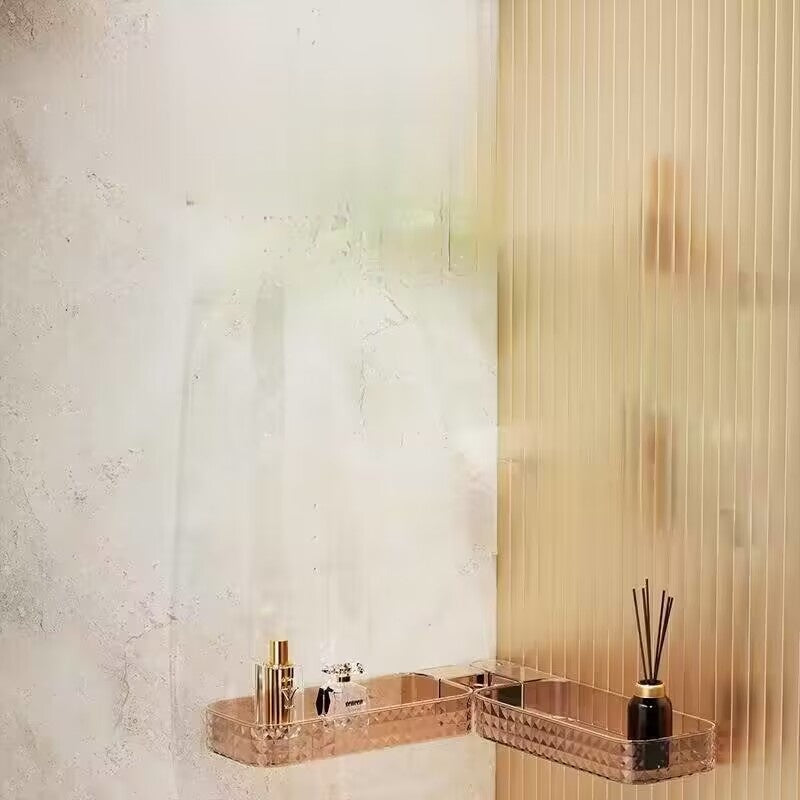 Bathroom Wall-mounted Multi-function Rotating Storage Rack