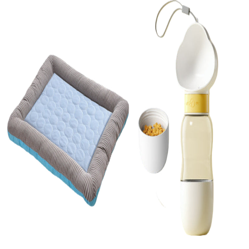 Pet Cooling Pad Bed - Soft and Breathable Mat for Dogs and Cats