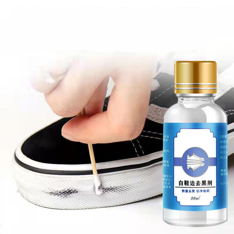 White Shoes & Sneakers Edge Cleaner – Patent Leather Blackening Agent