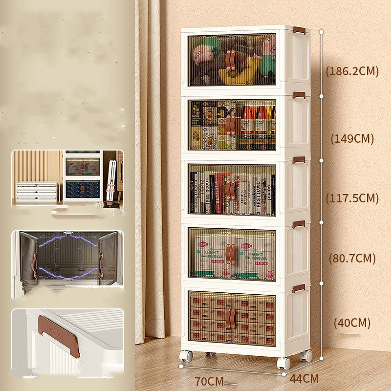Oversized Storage Box – Household Clothing Organizer Plastic Closet