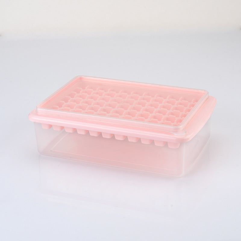 Fashionable Ice Tray with Fresh-Keeping Box and Ice Shovel – Multi-Cell Ice Maker