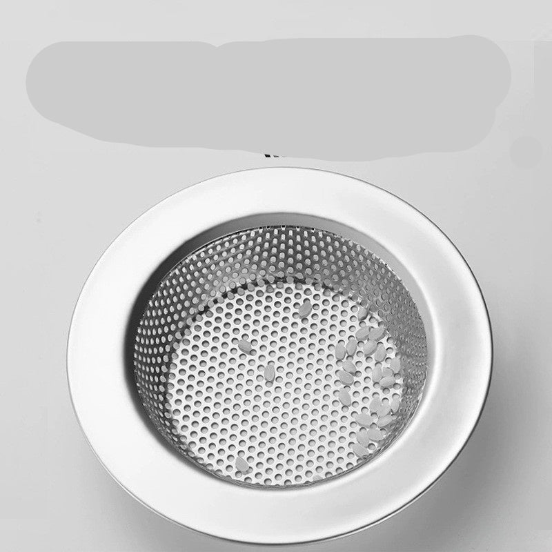 Fine filter with text on a gray background