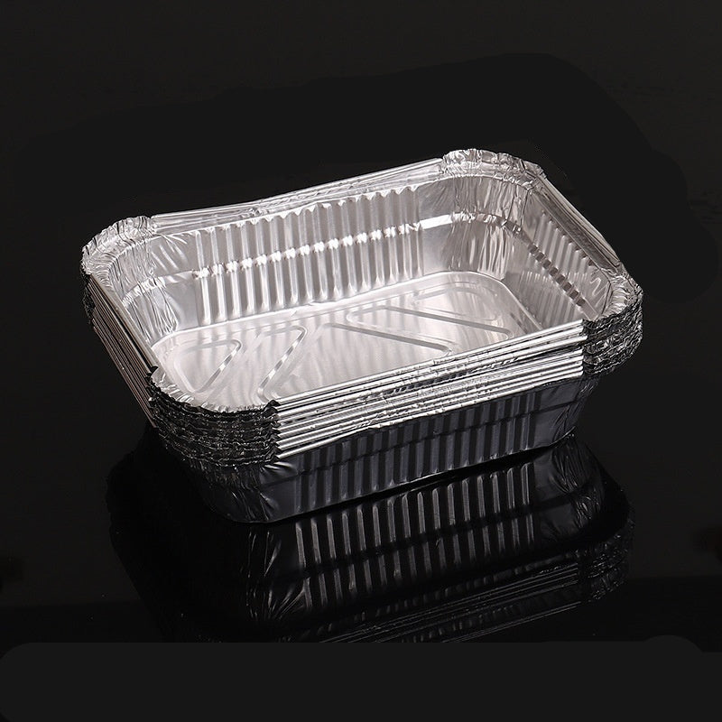 Household Disposable Aluminum Foil Round Containers – Multipack Tin Foil Boxes