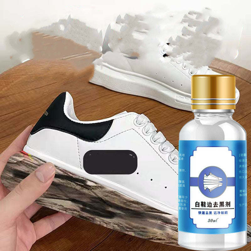 White Shoes & Sneakers Edge Cleaner – Patent Leather Blackening Agent