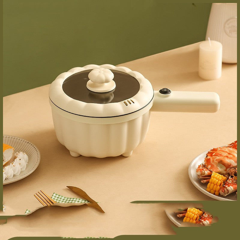 Small Steam Cooking Frying Pan – Mini Electric Hot Pot