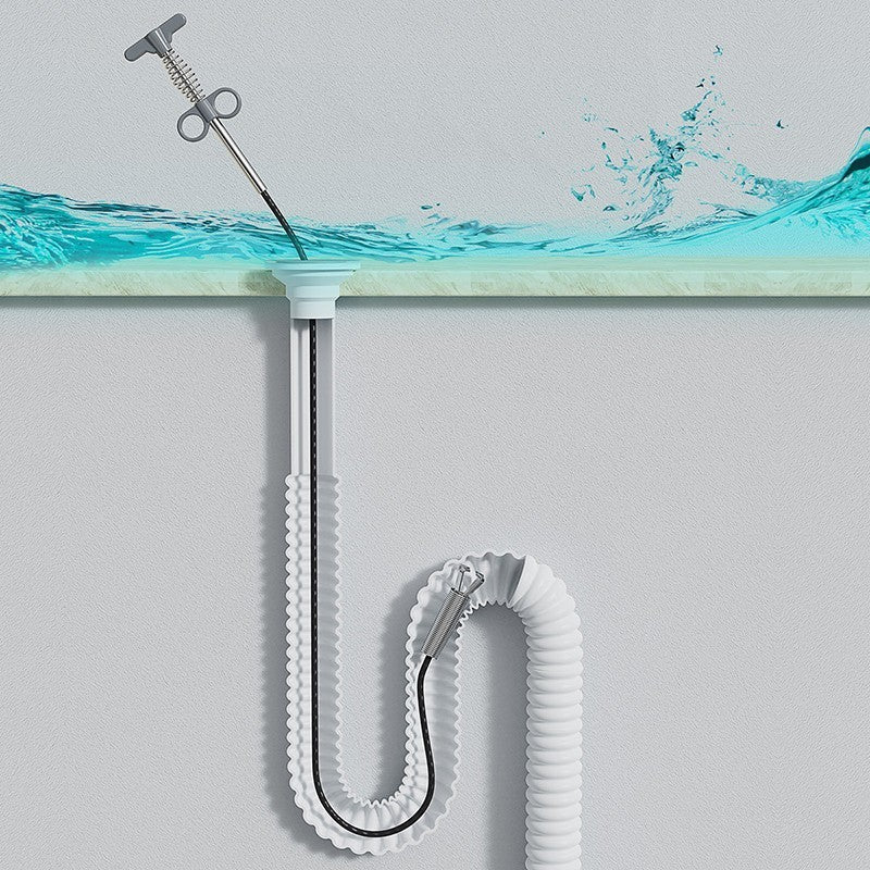 Four-Claw Pipeline Dredger – Sewer, Toilet, Kitchen, Floor Drain Cleaning Tool