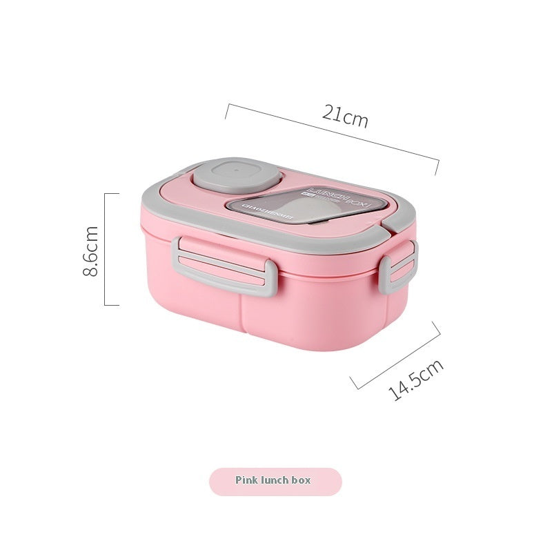 Convenient Insulated Lunch Box European-style Oval Seal