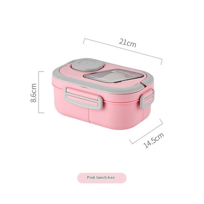 Convenient Insulated Lunch Box European-style Oval Seal