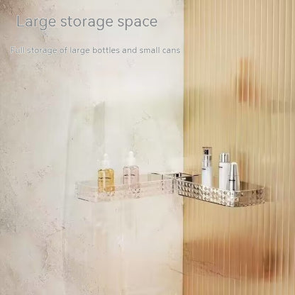 Bathroom Wall-mounted Multi-function Rotating Storage Rack