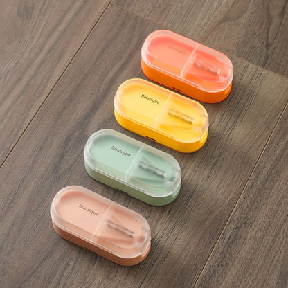 Home Has Pill Cutter Tablet Divider Compartment Pill Box