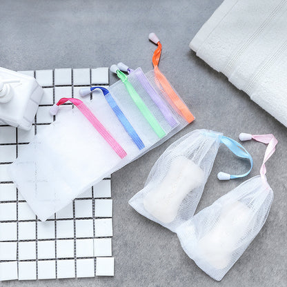 Handmade soap foaming net