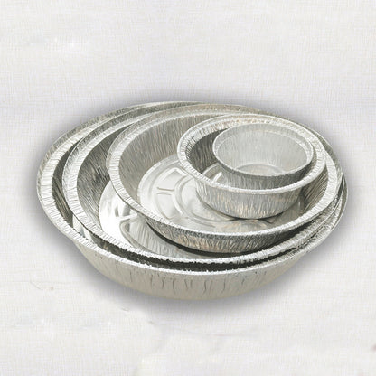 Disposable Aluminum Foil Bowl – Round Heat-Resistant Serving Dish