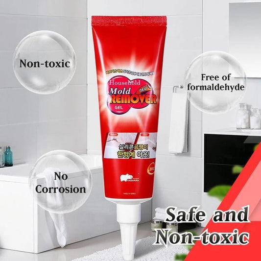 Wall mold removing gel