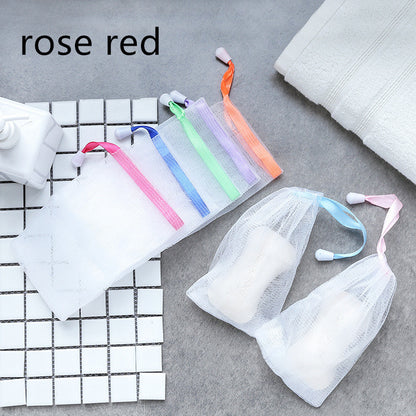 Handmade soap foaming net