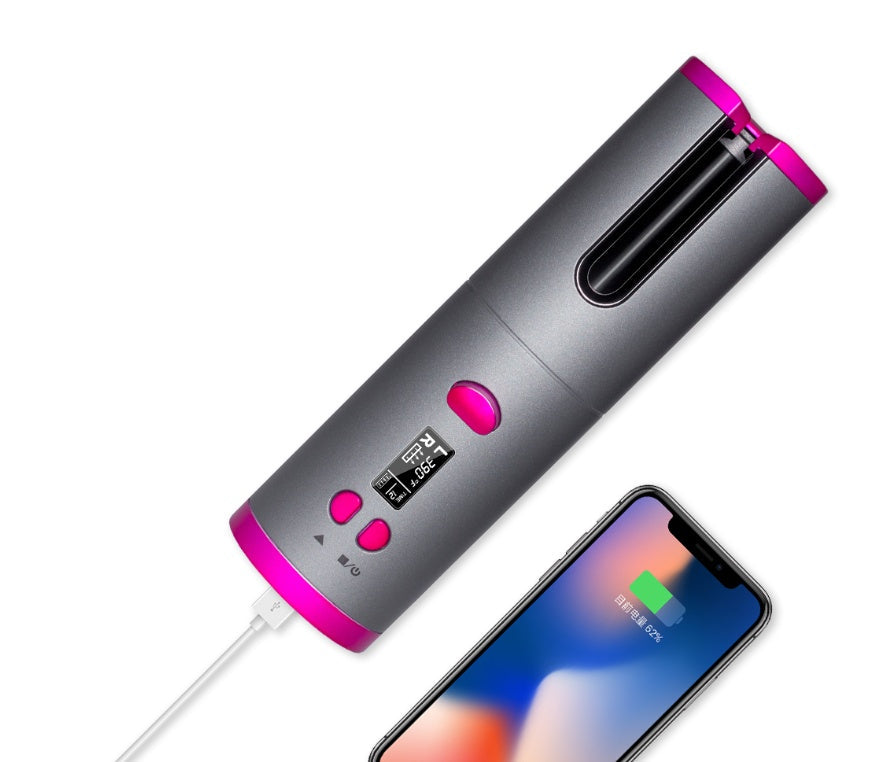 Curling Iron USB Wireless Multifunctional Charging Curler