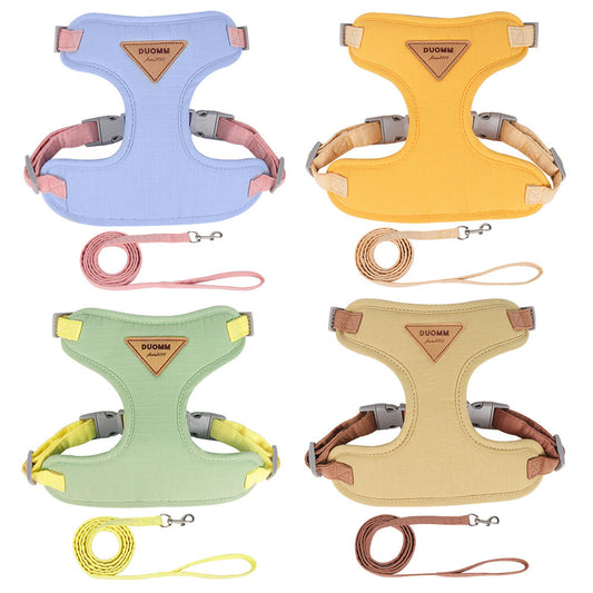 Dog Breast Strap – Anti-Breaking Loose Pet Harness with Leash
