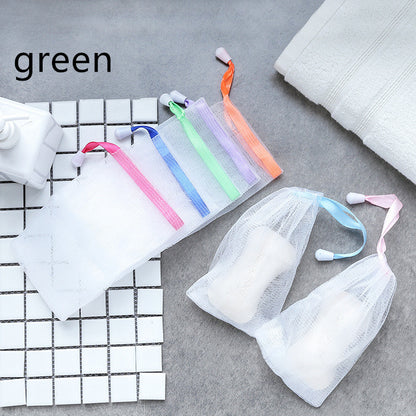 Handmade soap foaming net