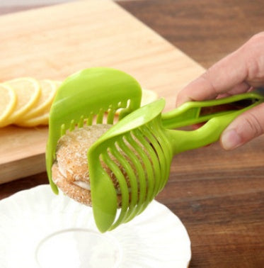 Fruit & Veggie Cutting Holder – Quick & Easy Slicer Tool