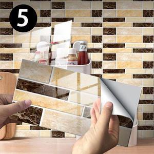 Marble Rock Crystal Tile Stickers Self-adhesive Wear-resistant Floor
